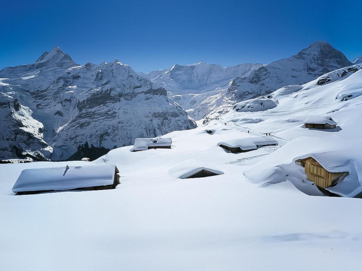 Apartment Chalet Abendrot Apartments-6 By Interhome Grindelwald Exterior photo